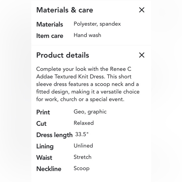Stitch Fix - Renee C midi dress, size XL - Picture 2 of 6